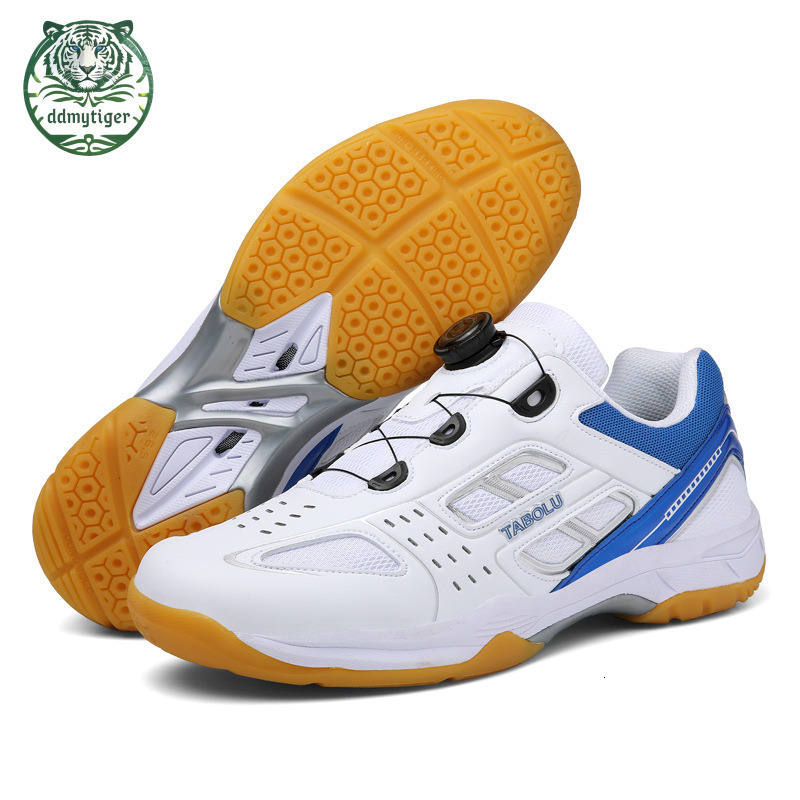 ddmytiger New badminton for men women, breathable anti slip table tennis training shoes, comfortable and shock-absorbing sports shoes A
