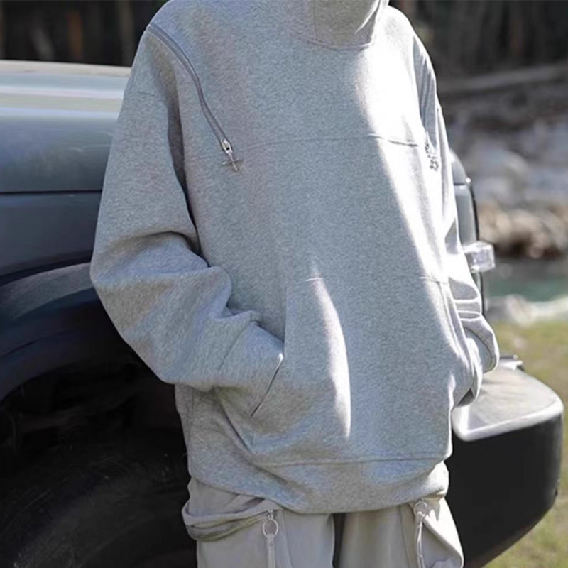 American fashion designer hooded sweater men's new loose men's wild casual fashion clothes in spring and autumn
