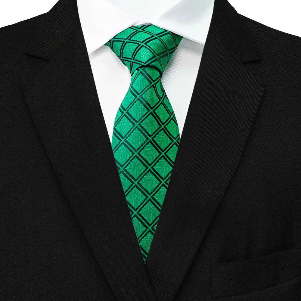 EASTEPIC Mens Plain Tie Jacquard Necklace as a Birthday Gift Wedding Business Set Charming Accessories Y240925