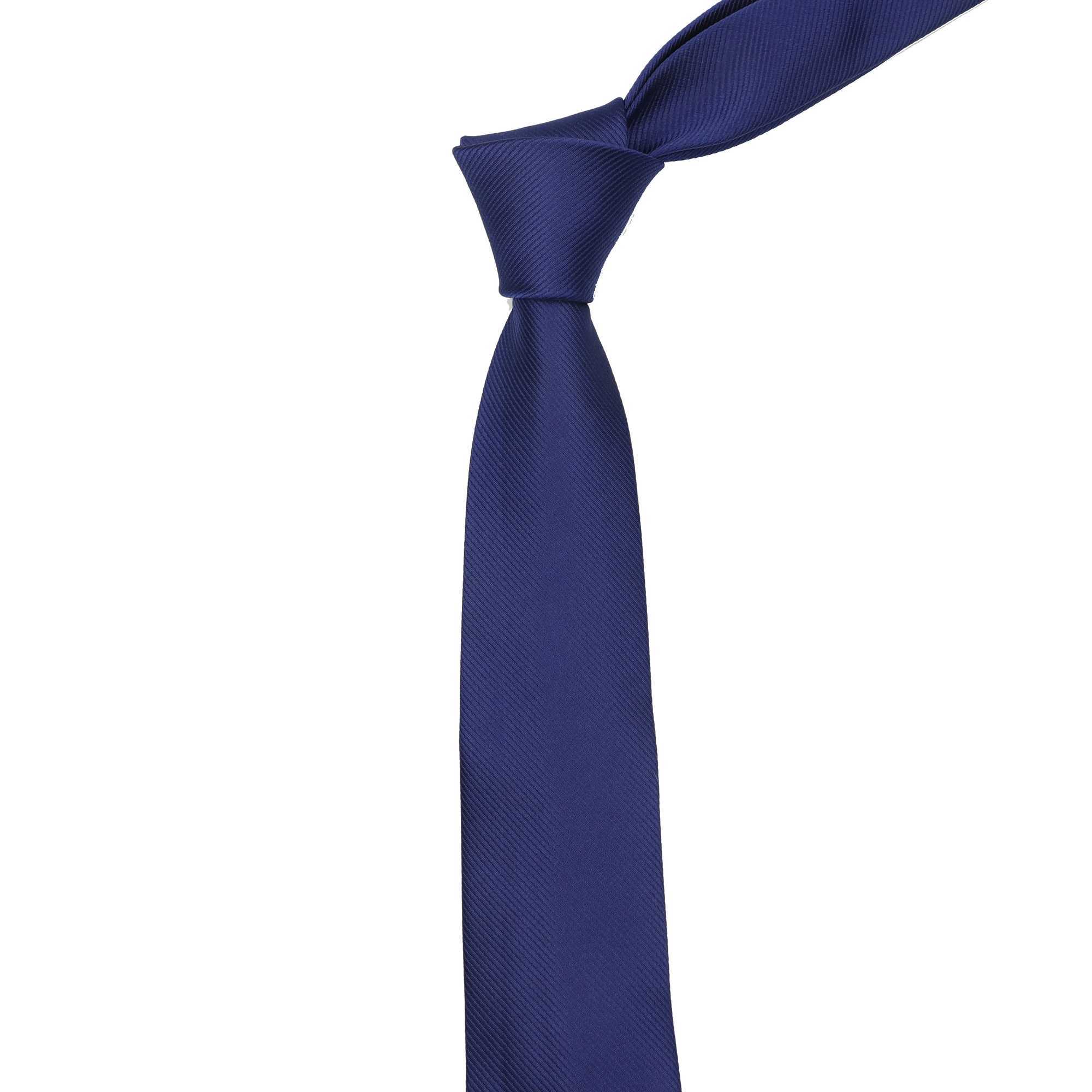 Mens formal tight neckline classic mens solid color wedding tie 2.5-inch Gro gentleman narrow Gravata Y240925