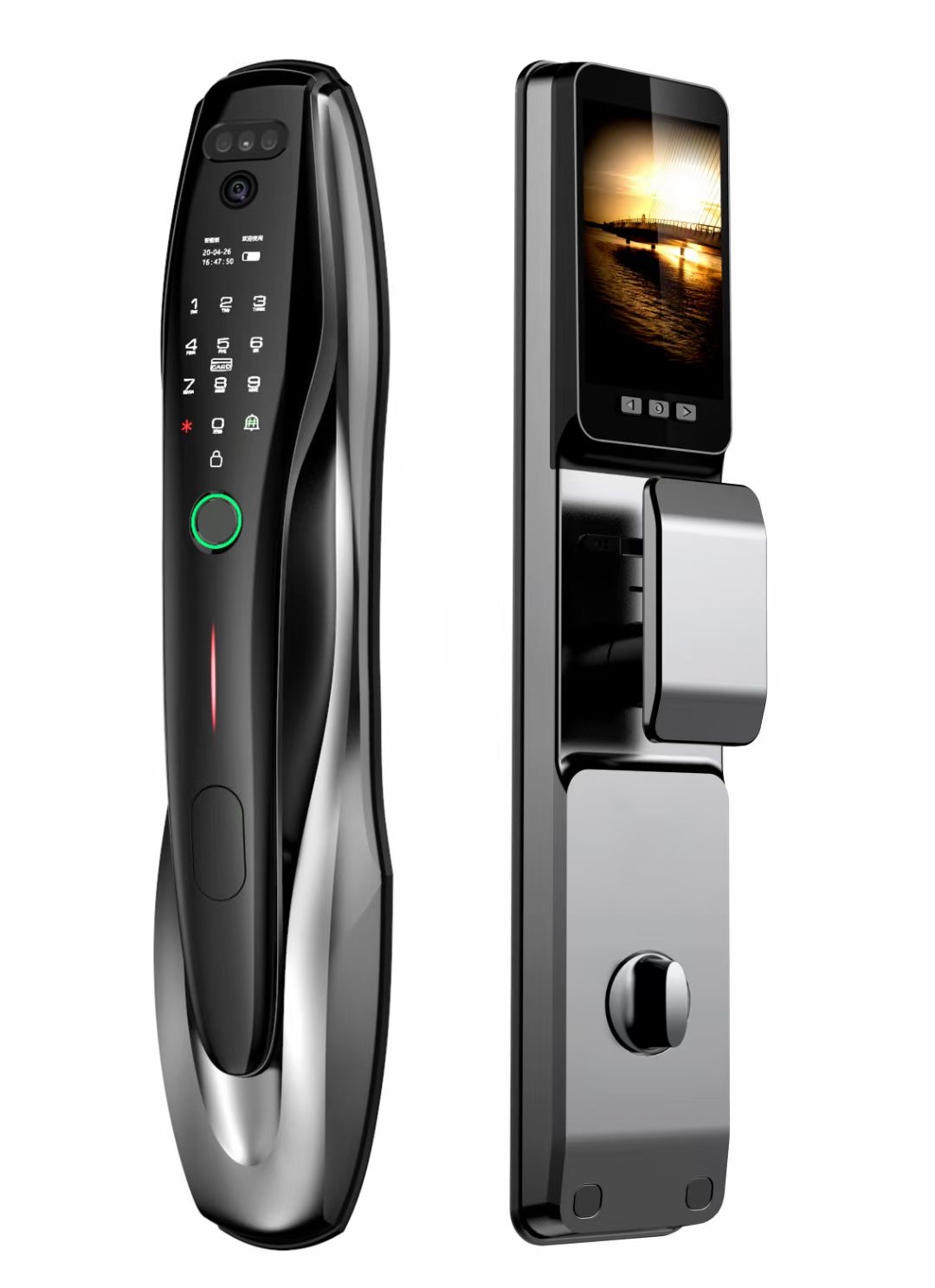 PLM1 Advanced Home Security Smart Door Lock with Fingerprint Reader & Digital Keypad