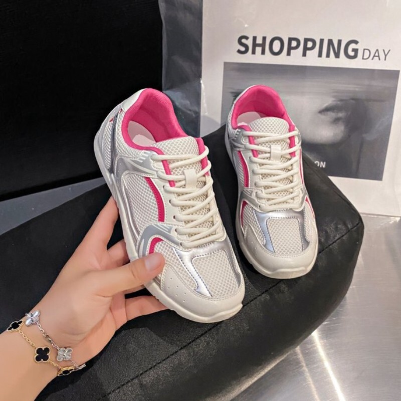 Ddmybear Mesh Breathable Lace Up Flat Forrest Gump Women's Sports And Leisure, 2024 New Anti Slip Dexin Shoes For Women Chinese Brand Shoes F926-