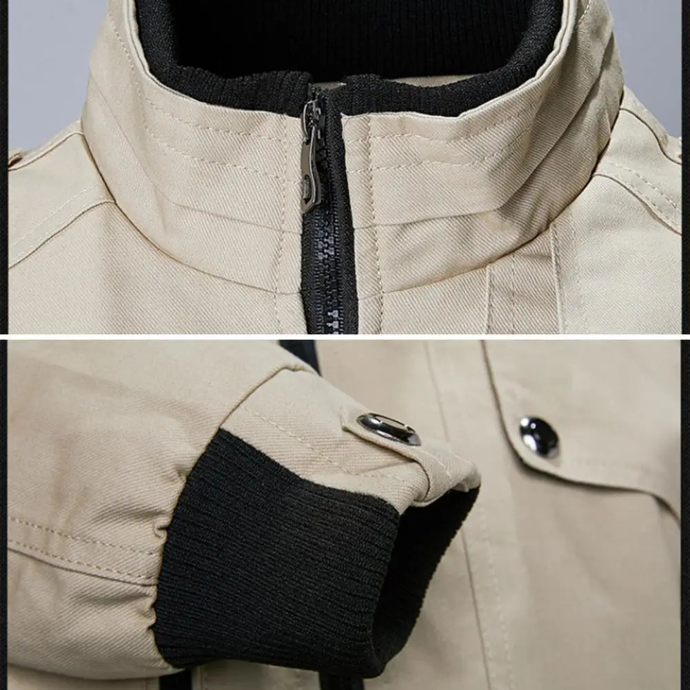 2023 Men Cotton Cargo Jacket Bomber Jackets Autumn Pilot Coat Flight Coats Male Windbreaker 240924