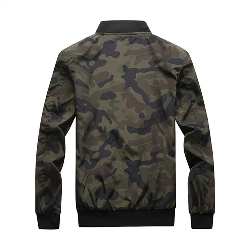 DIMUSI Spring Autumn Mens Camouflage Jackets Male Coats Camo Bomber Jacket Man Outwear Windbreaker Baseball Clothing 7XL 240924