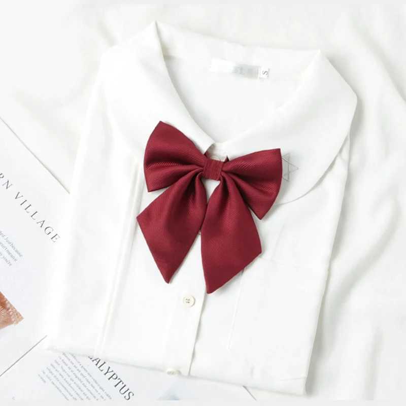 School uniform text girl JK collar knot rope new collar handmade Japanese clothing collar Y240925