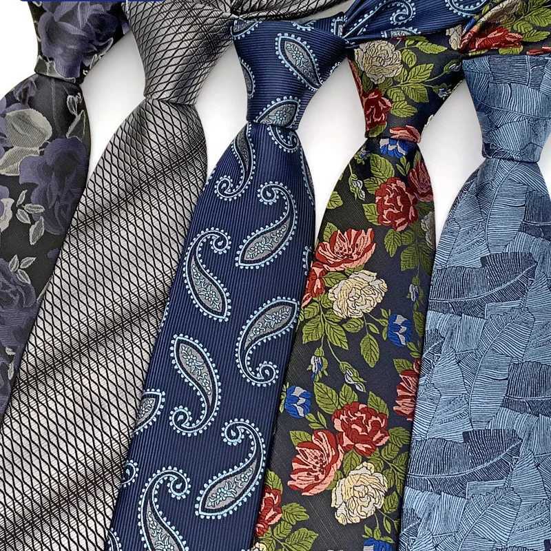 8cm wide premium round neck mens patterned navy neck tie for girls casual tight tie wedding set tie Y240925