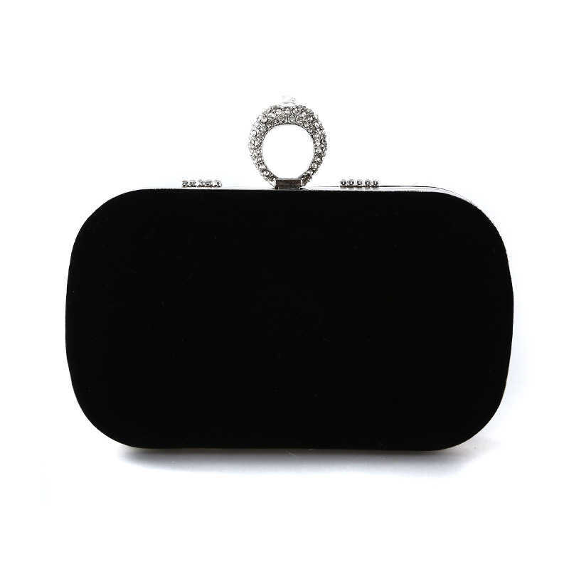 Clutch Bag Dinner Bag U-shaped Diamond Inlaid Designer Bag Manual Banquet Hand Bag Makeup Dress Bride Bag 240920
