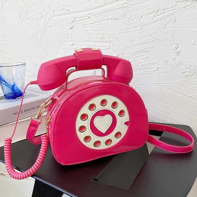 Spring Single Shoulder Crossbody Bag Female Creative Sweet Girl Funny Personality Fashion Cute Phone Bag 240915