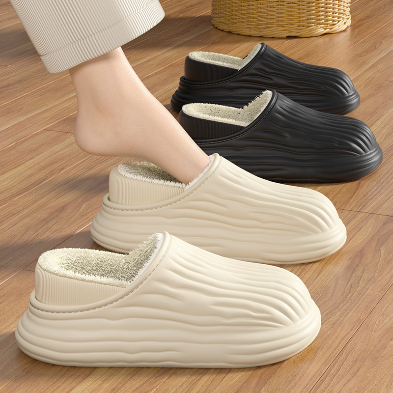 Cozy Women's Household Slippers - Versatile Indoor Outerwear with Soft Material and Sturdy Soles