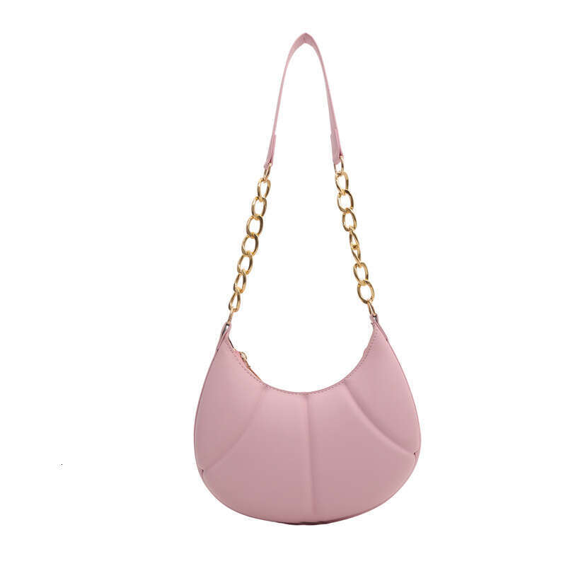 DHwanglijia Bags designer bag Simple Shell 2024 New Impression Solid Color w Casual Texture Fashion Handheld Single Shoulder Underarm Bag