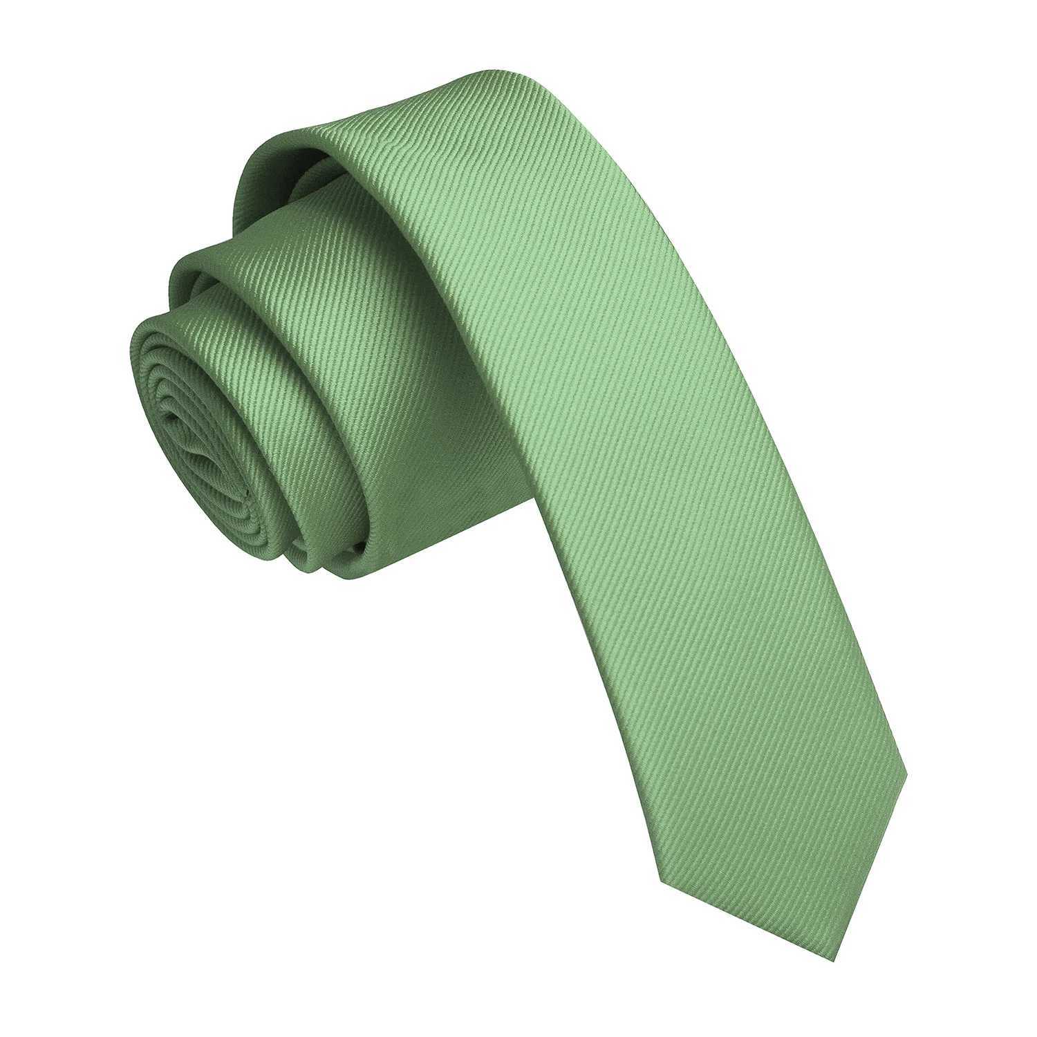 JEMYGINS 1.58 Solid Color Tight Tie Ultra Thin Collar Mens Party Holiday Father Boyfriend Gift Decoration Accessories Y240925
