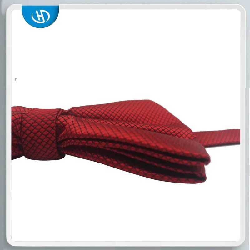 HUISHI Mens Bow Solid Color Fashion Tie Banquet Party Bow Black Gold Red Royal Blue Wine Tie Mens Y240925