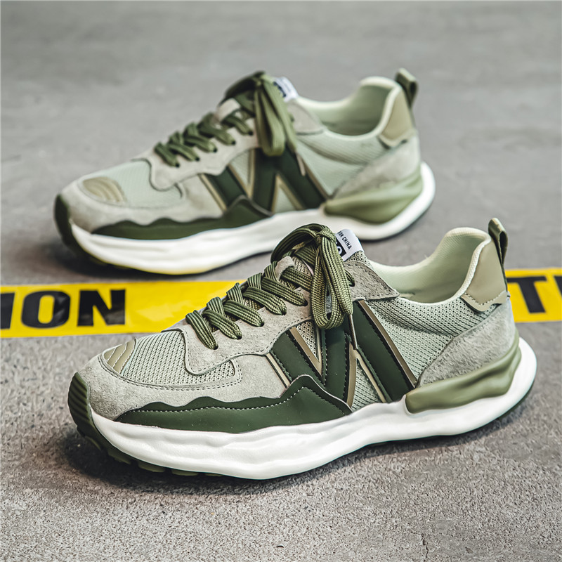 2024 New Free Shipping Designer Men Women Green Casual Platform Shoes Breathable Mens Womens Sneakers Trainers Skate