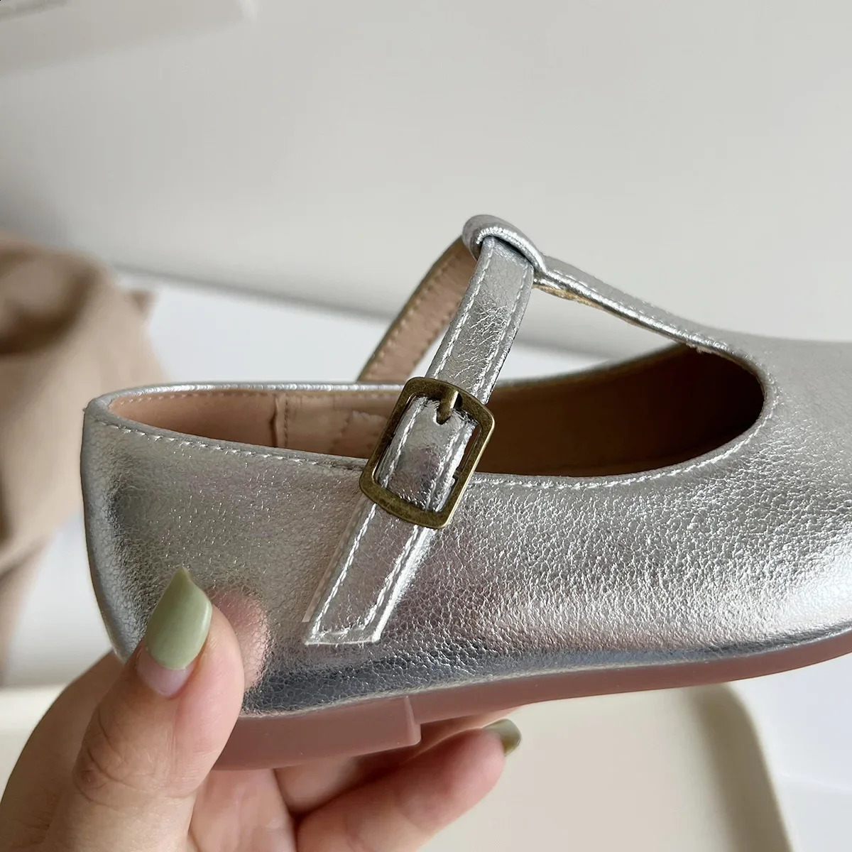 Girls Shoes Autumn Kids Fashion Mary Jane Dress Dance Princess Flats Classic Toddler Children School Shoes Soft Sole 240913