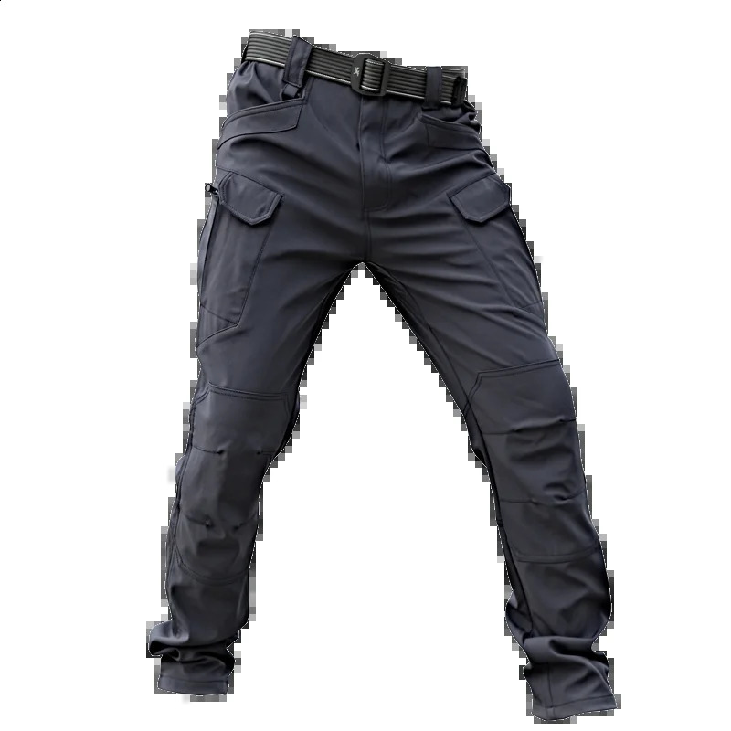 Tactical pants ix7 waterproof spring and autumn fan consul color mens army slim fit work 240925