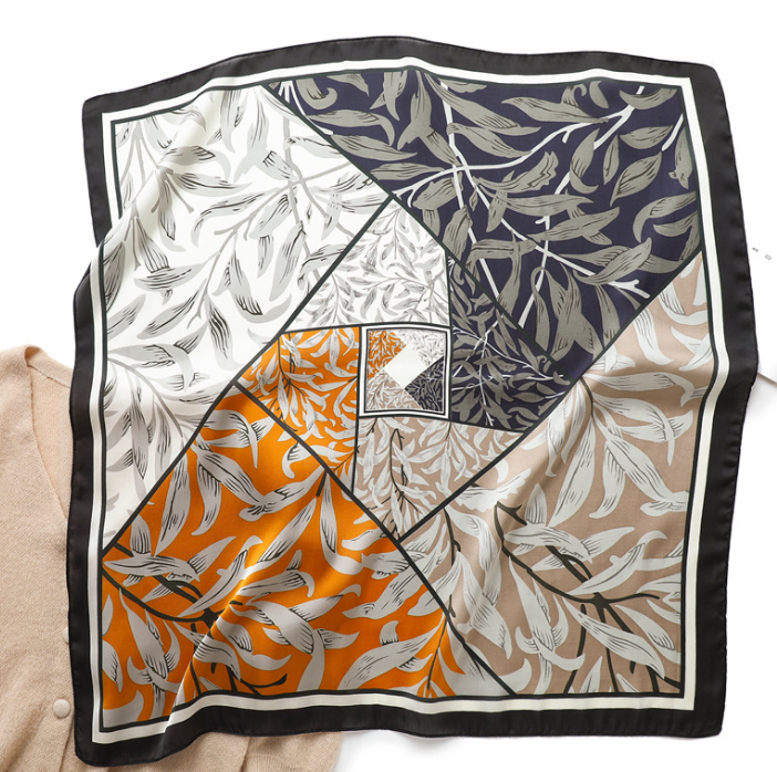 20style Scarf Silk Scarfs Head Scarf Designer Headband Shawl Character Letter Print Dot Neckerchiefs Designer Women Lightweight 70 X 70 Cm