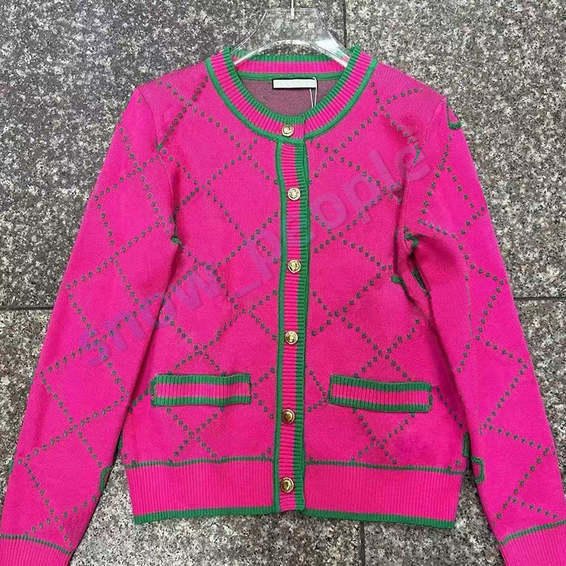 Designer new Womens Elegant Sweaters Autumn Winter Fashion Cardigan Streetwear Loose Sweater Jacket Top For Women Size S-XL