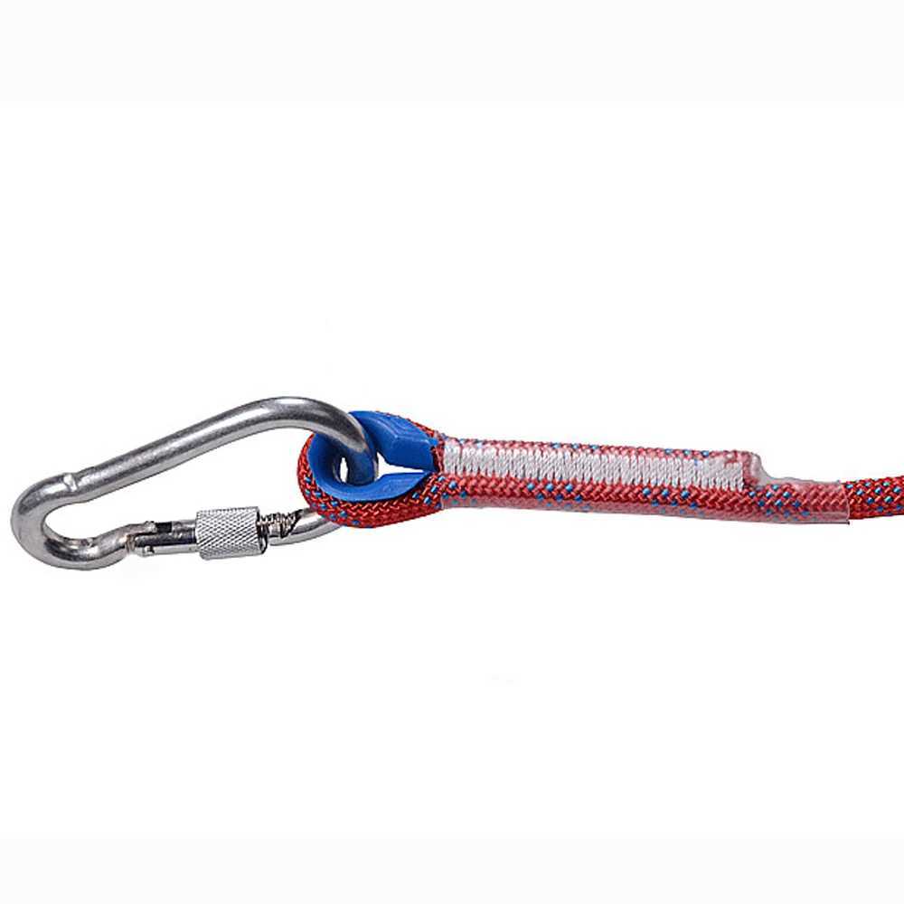 Climbing rope 10mm tree wall climbing harness gear outdoor survival fire escape safety rope highway buckle 10m 20m 30m CL240926