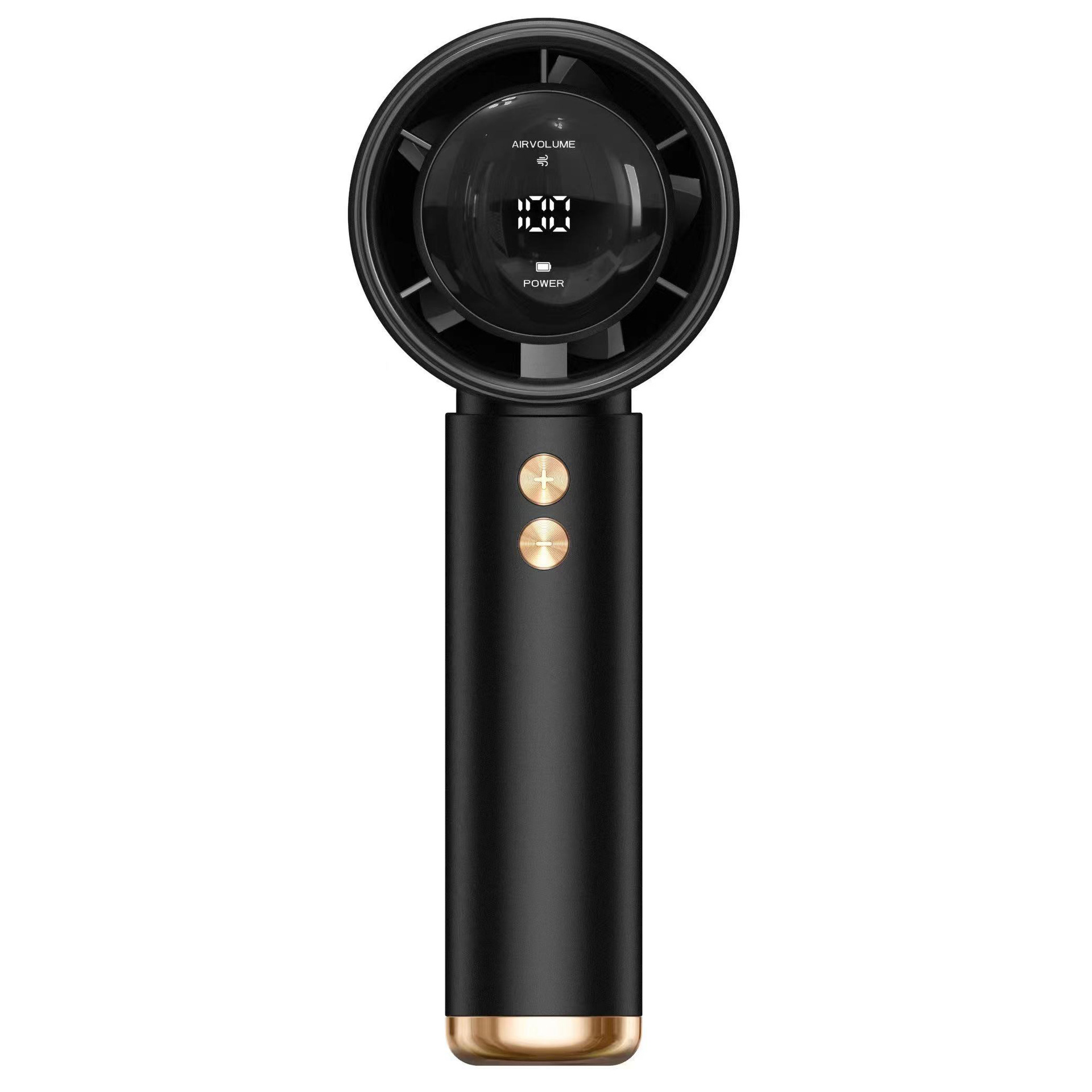 Compact Handheld Turbo Fan with Convenient USB Charging for On-the-Go Cooling
