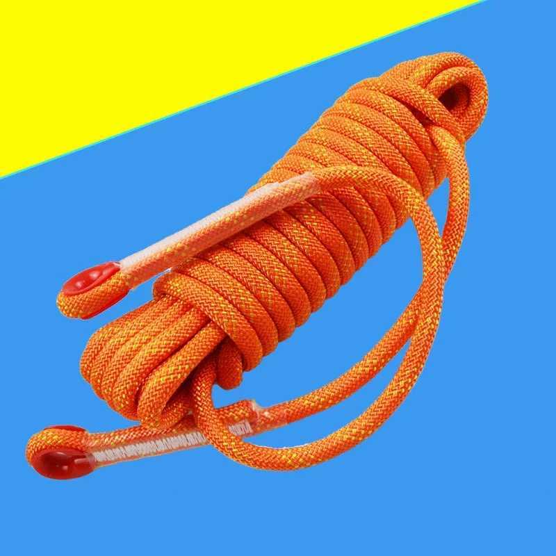 12mm climbing rope outdoor tree and rock equipment mountain lifeline emergency survival and safety equipment escape and rescue static rope CL240926