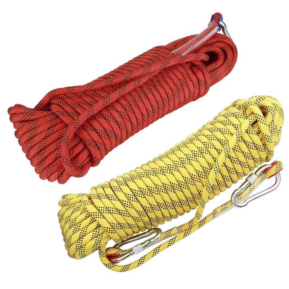 1200kg 30m outdoor climbing escape rope diameter 10mm climbing rope climbing safety rope CL240926