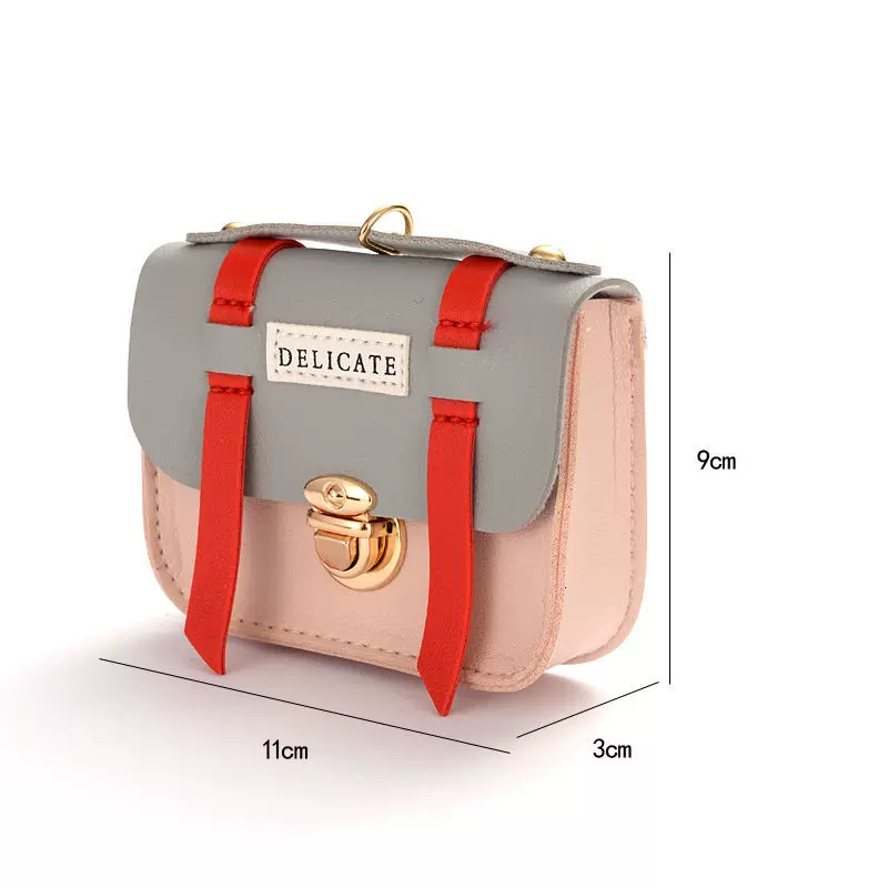 2025 New Designer wallet Wallet Portable Mini Cap Lock Cute Zero Wallet Female Student Key Earphone ID Storage Bag