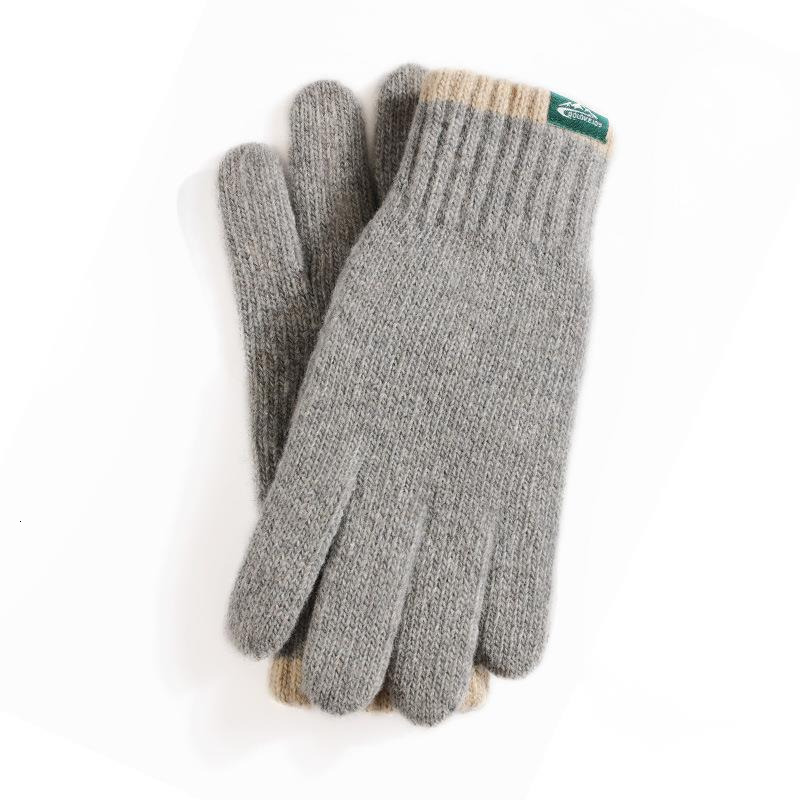 New Winter Wool Knitted Outdoor Windproond Fleece Warm Flip Finger Toucreen Gloves too