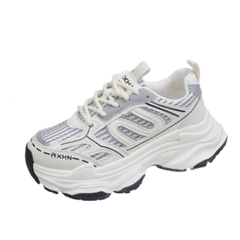 Ddmybear Show Off Little Dad For Women, New Collection Thick Soled Height Increasing Casual Women's Shoes, Mesh Breathable Sports Shoes Chinese B