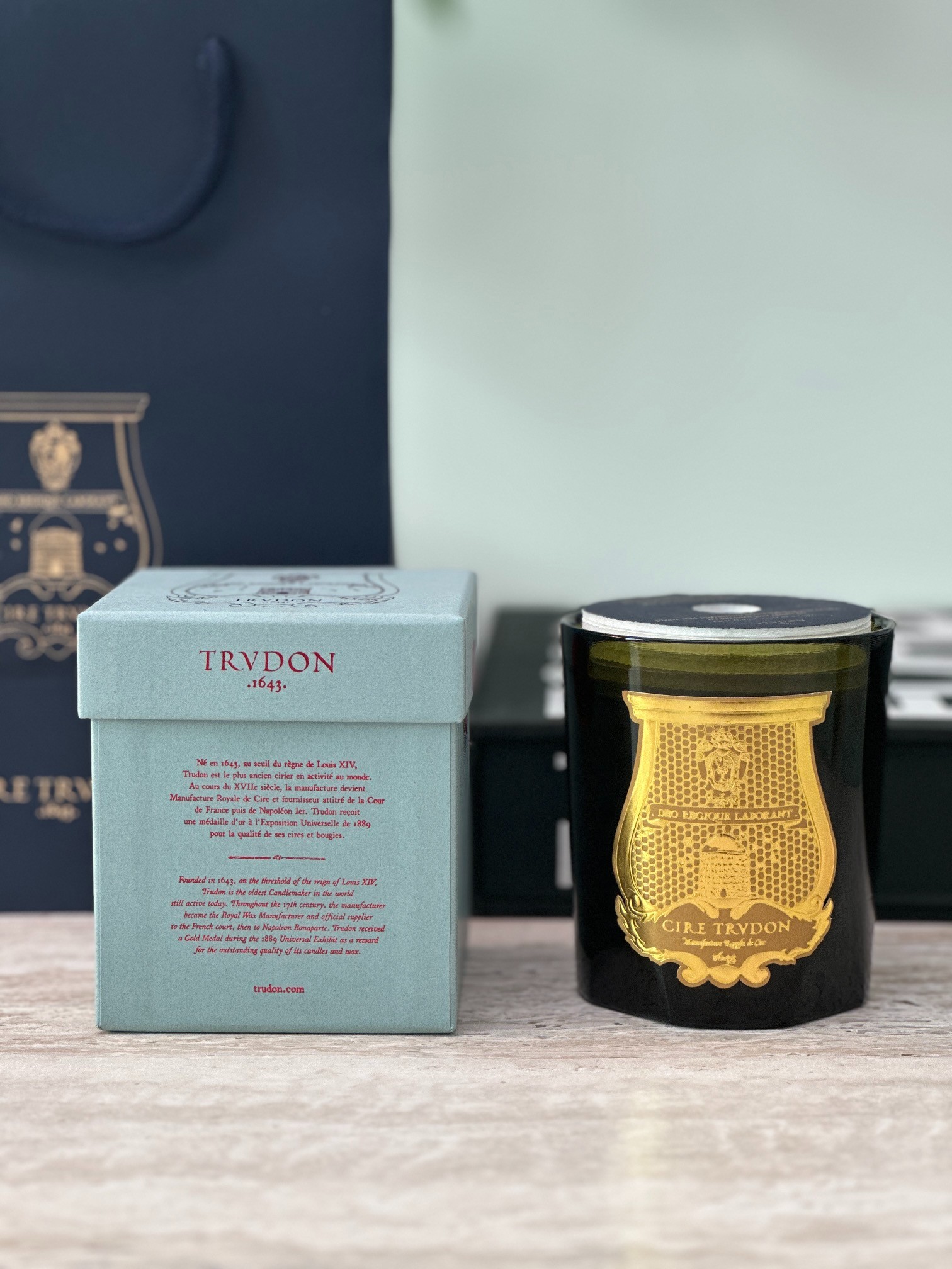 Scented Candle Cire Trudon cup scented candle Home plaster aromatherapy decoration 270gSoy wax Fragrance cup Candles not included CL250121