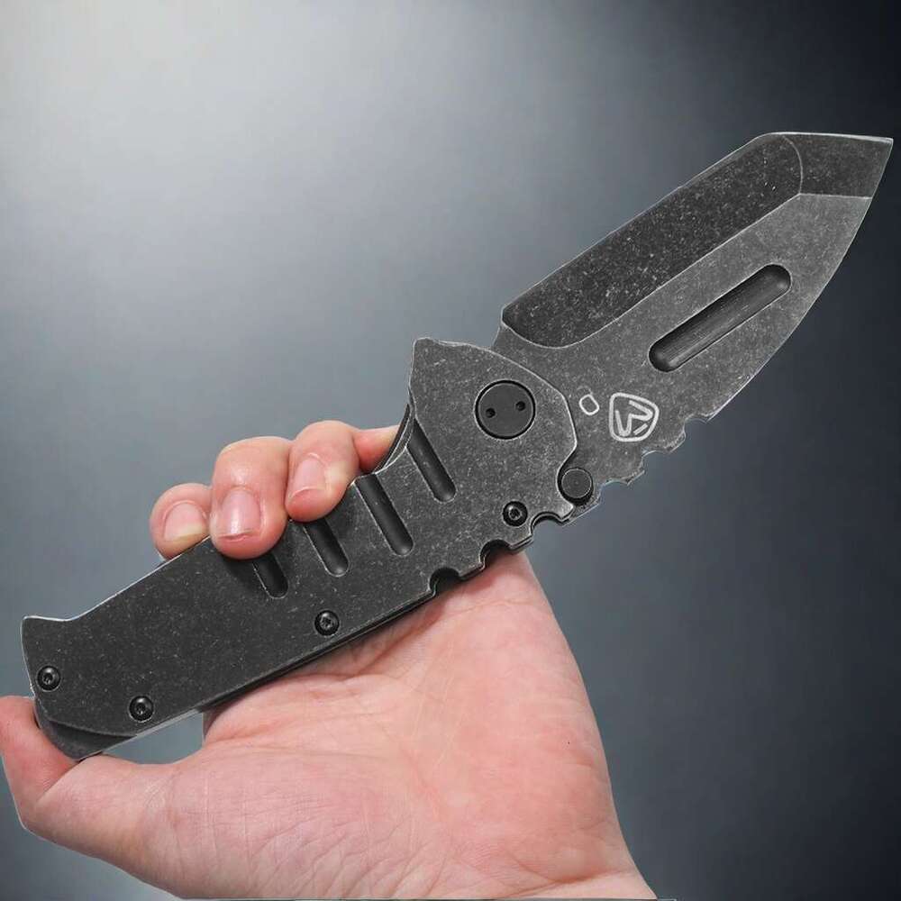 Pocket Folding D2 Steel All Blade Handle Outdoor Camping Hunting Knives Portabl EDC Flipper Security Agency Knife