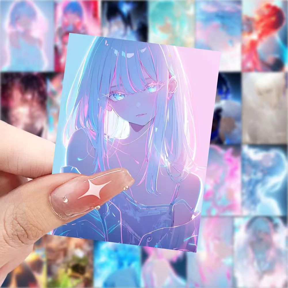 Original Collectible Miniature Flash Cards Featuring Animated Characters