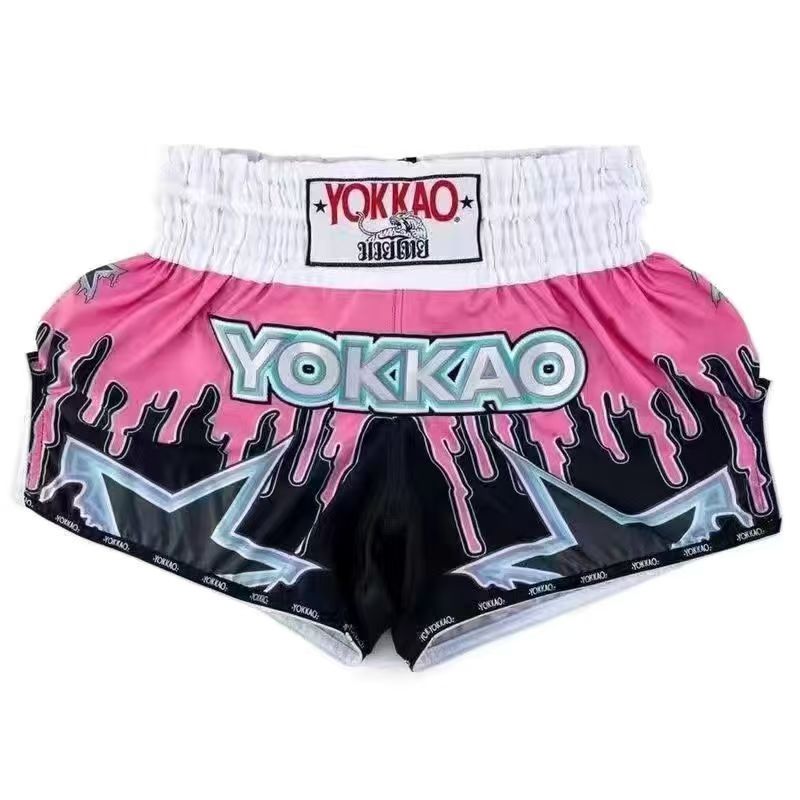 shorts kick boxing Tiger Muay Thai shorts mma shorts tiger muay thai sanda boxe fight wear yokkao bermuda mma boxing sanda
