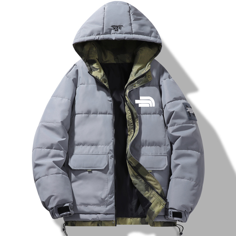 Winter Men Down Jackets Real Coyote Fur Designer Outdoor Windbreaker Outerwear Hooded gooses Style Winter Outerwear Parka Jacketstop