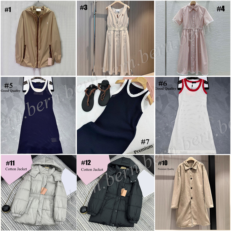17-Option Premium Fashion Brand Women's Hooded Jacket Women's Knitted Mesh Sleeveless Dress Skirt Denim Shorts