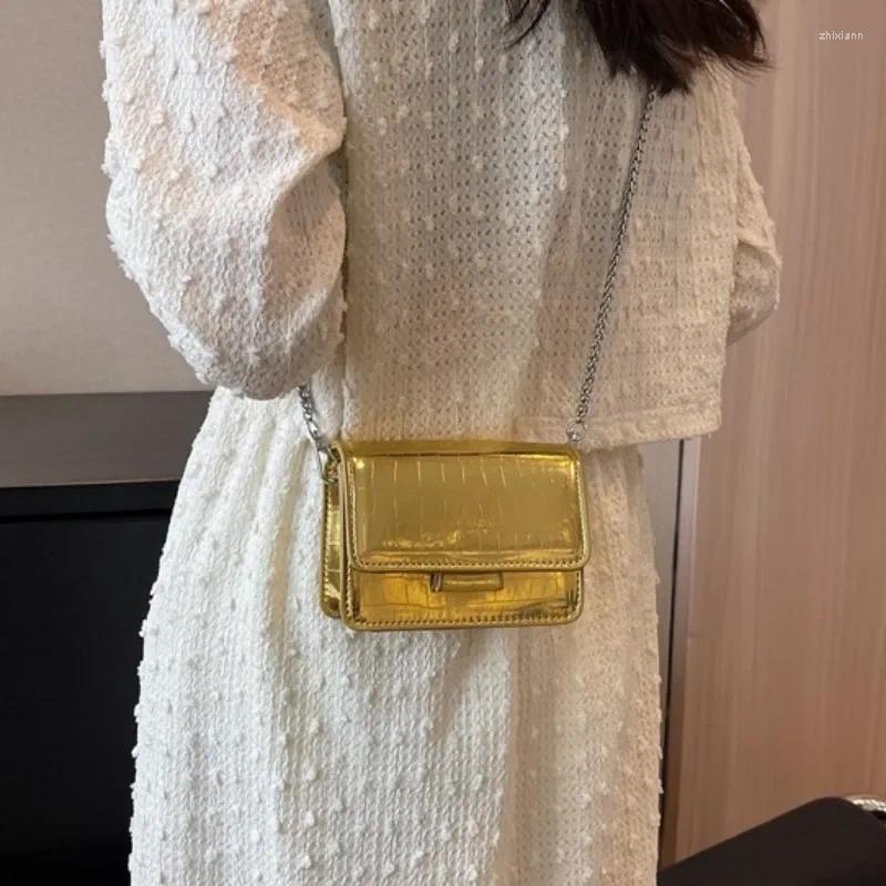 2025S designer Summer Sling - Chic Mini Square Crossbody Bag with Chain Strap Lightweight for Daily Use Handbag shoulder women bag crossbody bag