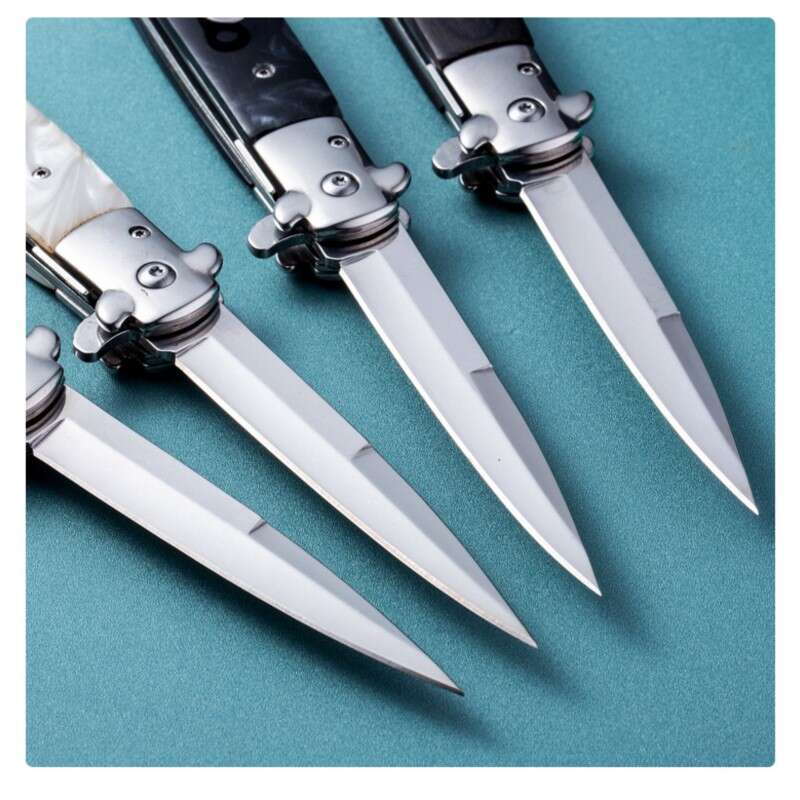 4'' High Hardness Outdoor Folding EDC Pocket Multi-Purpose Fruit Cutter And Steak Survival Knife Camping
