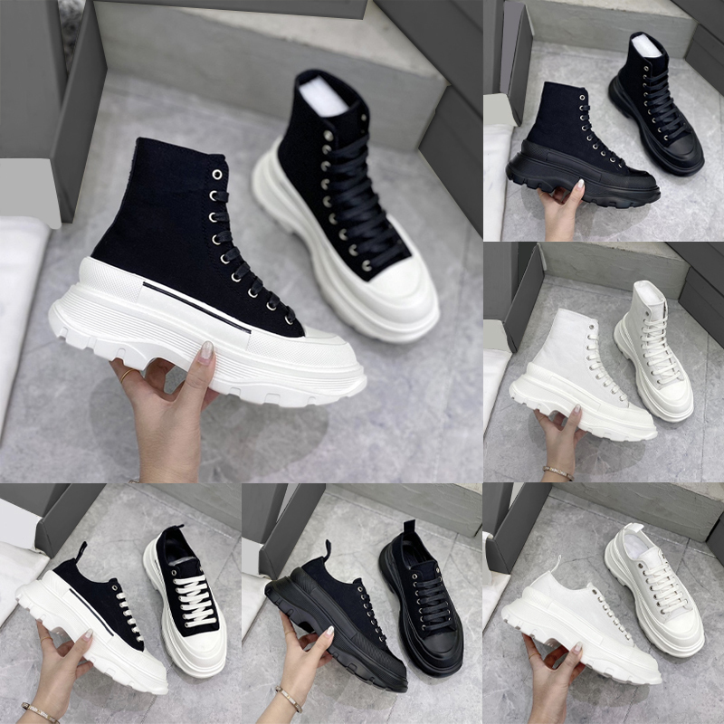 Winter Martin Boots Women Men Ankle Boots Canvas High Top Low Top Height Increase Shoes EU36-45 With Box 663
