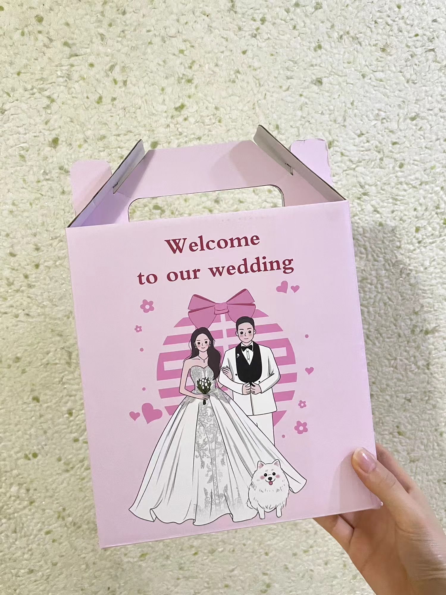 Multi-Functional Wholesale Handheld Boxes Suitable for Fruits and Wedding Sweets