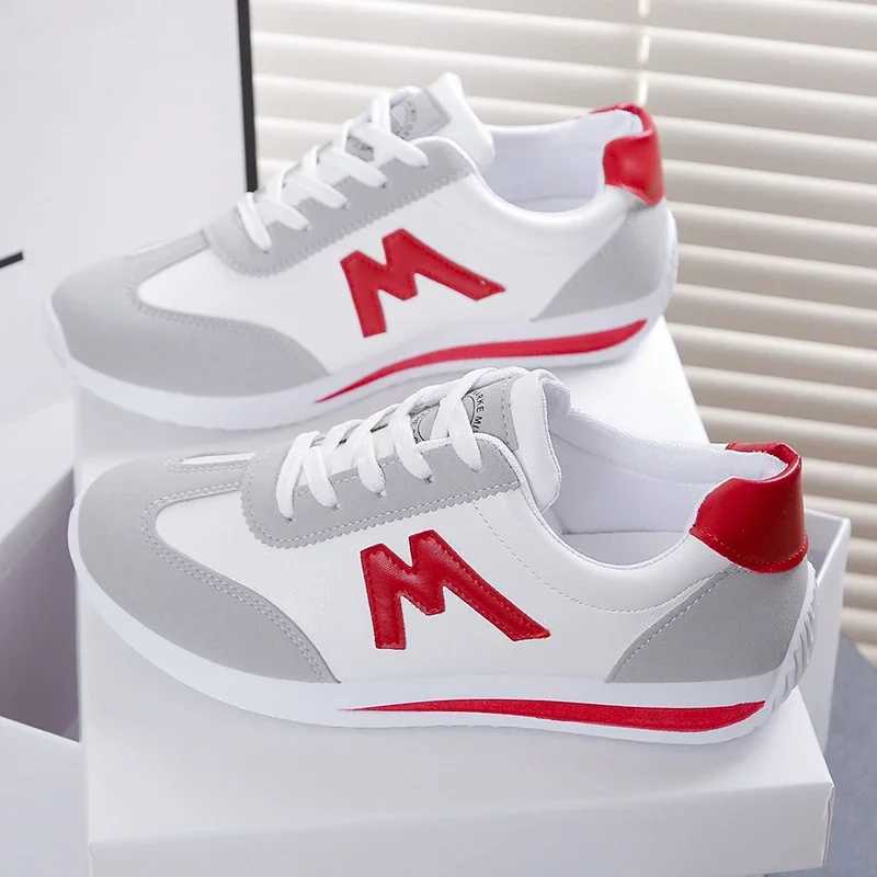 Womens sports shoes 2024 new round toe deep throat lightweight sports shoes classic breathable cross lace casual sports shoesXJ250324