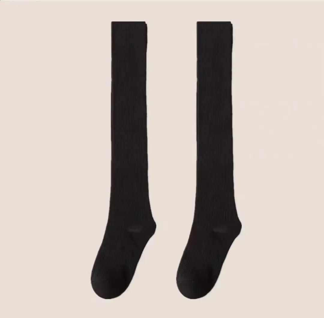 BirdTree 24.2% wool thick stock womens comfortable soft stripes warm air odor proof JK bottom socks autumn/winter P47985QC 240927 - view 3