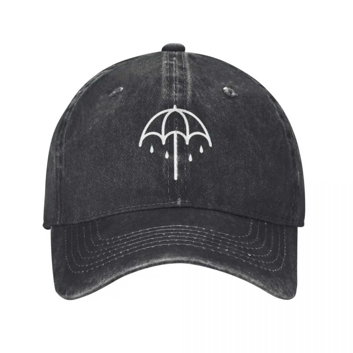 BMTH Bring Me The Horizons Music Band Baseball Caps Casual Distressed Denim Washed Snapback Hat for Men Women Outdoor Golf Hat M240926