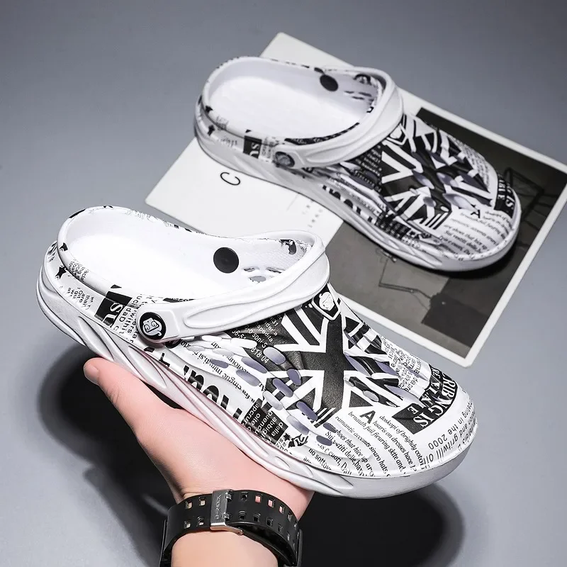Men Women Sandals Breathable Home Slippers Outdoor Fashion Casual Sneakers Garden Clogs Trekking