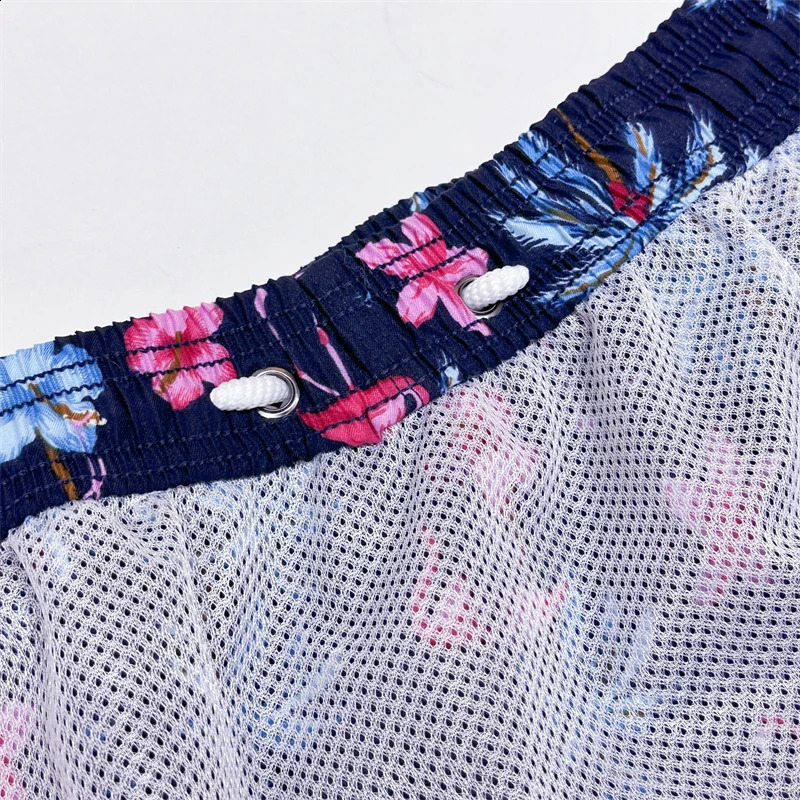 Stylish men Beach Pants party fashion Mens Swimming Running Shorts gentleman With breathable mesh lining 240926