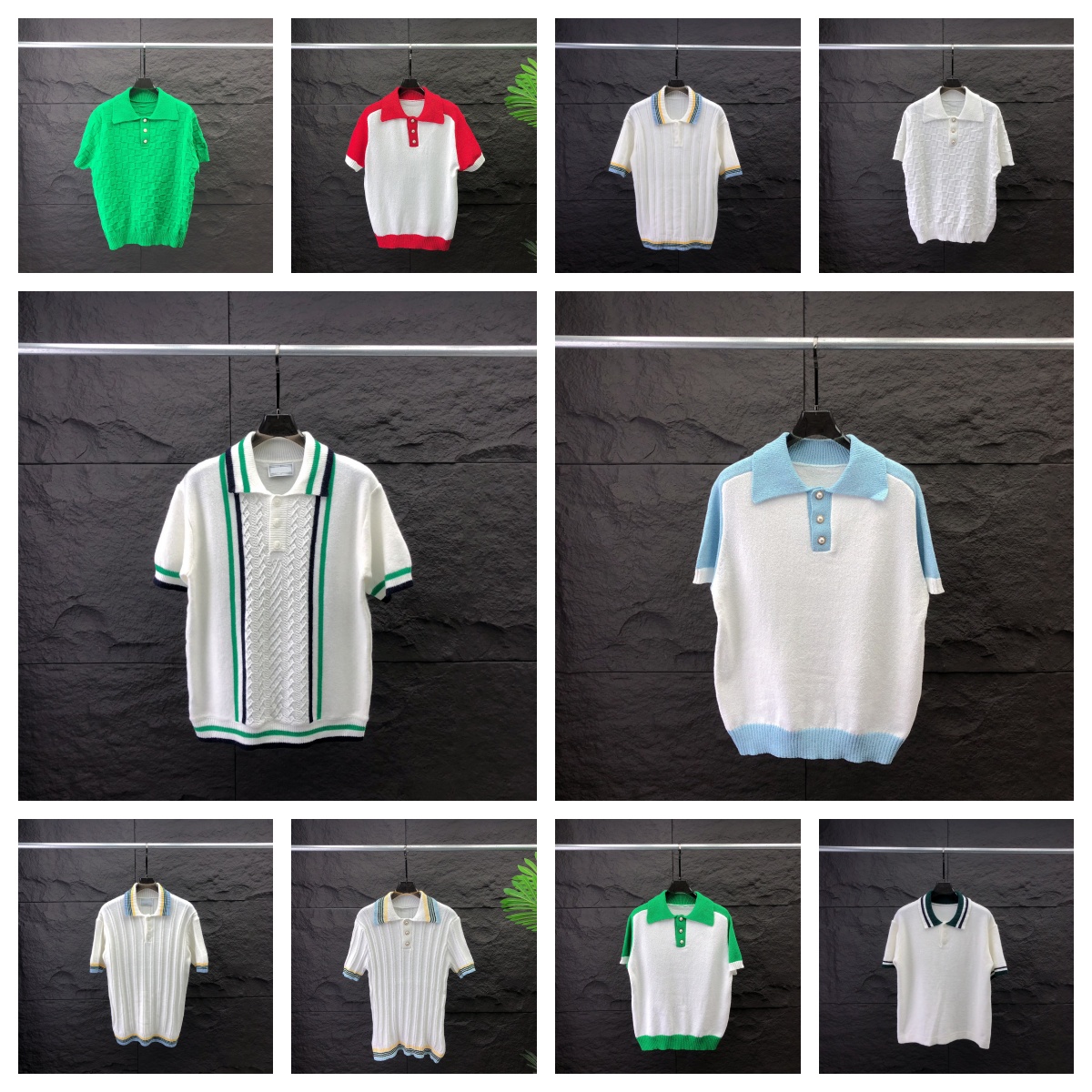 Mens Designer Band T Shirts Fashion Black White Short Sleeve Luxury Letter Pattern T-shirt Q5