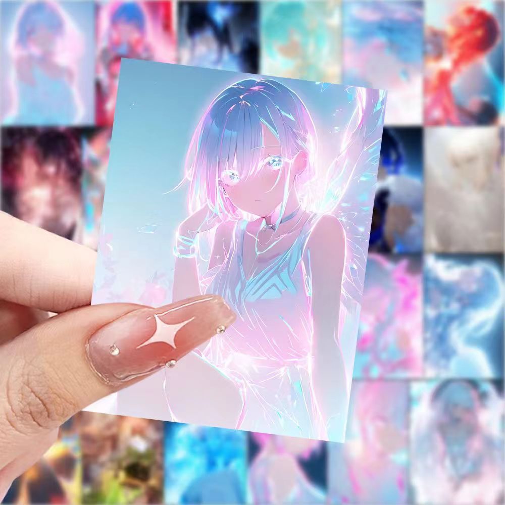 Original Collectible Miniature Flash Cards Featuring Animated Characters