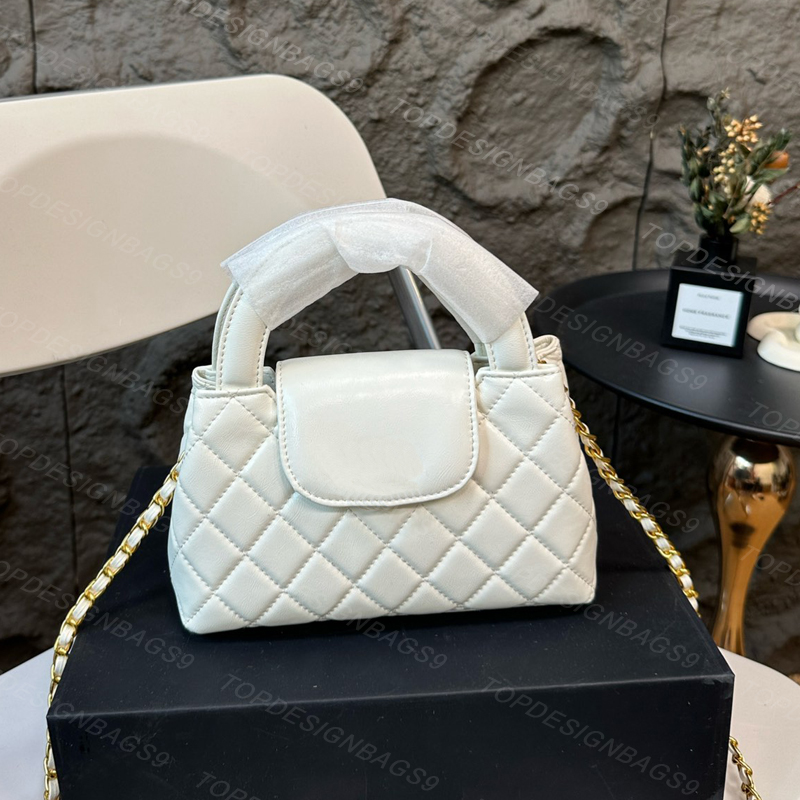 Vintage Designer Evening Bags For Women Top Handle Bag Chain Mini Lady Luxury Handbags Fashion Classic Crossbody Shoulder Bags