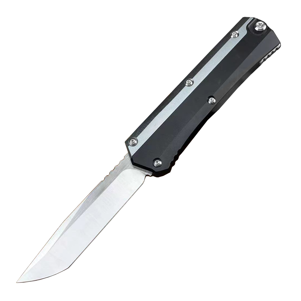 High End Tactical Knife D2 Satin Tanto Point Blade CNC Aviation Aluminum Handle Outdoor EDC Pocket Knives With Nylon Sheath 5 Styles