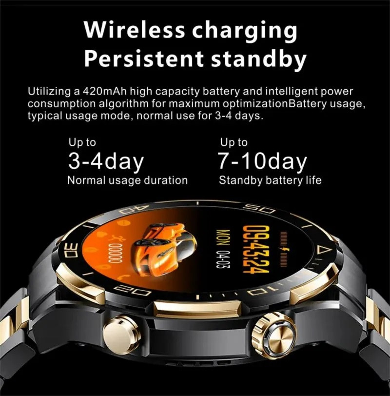 S30 MAX Smart Watch 1.62 Inch Round Screen Amoled BT Call Compass Heart Rate AI Voice Assistant NFC Men Smartwatch free shipping