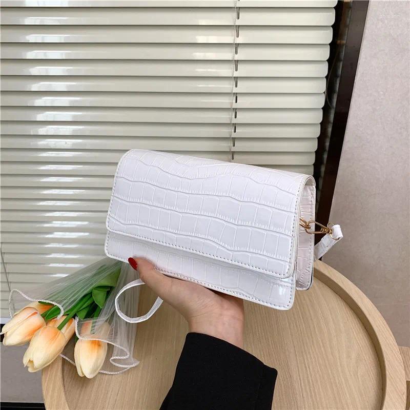designer Black Crocodile Pattern Shoulder Bag - Leather Handbag for Women Stylish Comfy Handbag shoulder women bag crossbody bag