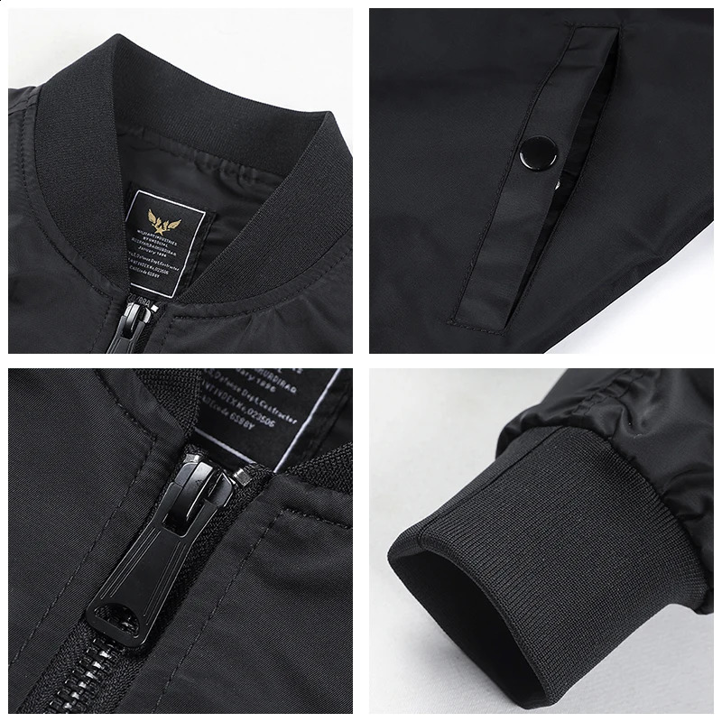 Fashion Baseball Jacket Men Yellow Autumn Bomber Military Coat Mens Casual Outwear Army Tactics Tops Goth Windbreaker 240927